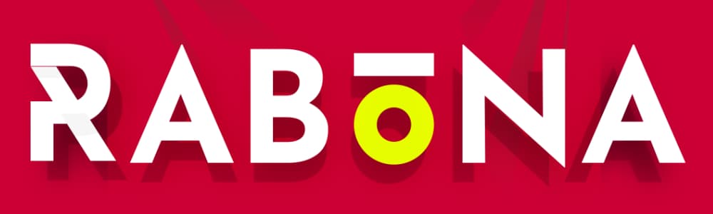 Secondo logo del casinò Rabona.